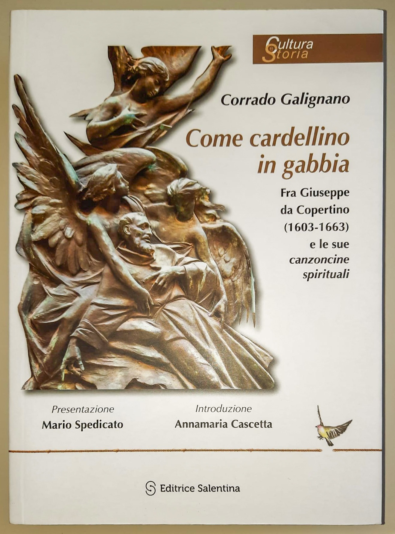 Presentazione del libro "Come cardellino in gabbia" Presentazione del libro "Come cardellino in gabbia"
