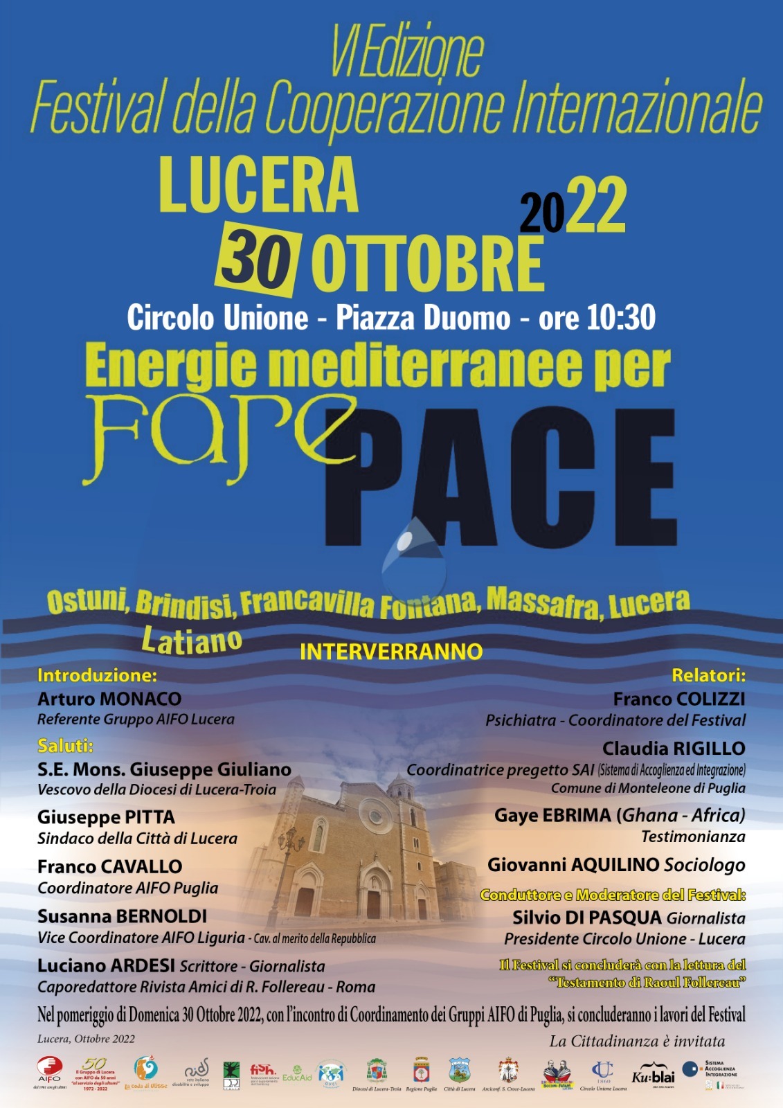 Energie mediterranee per fare pace Energie mediterranee per fare pace