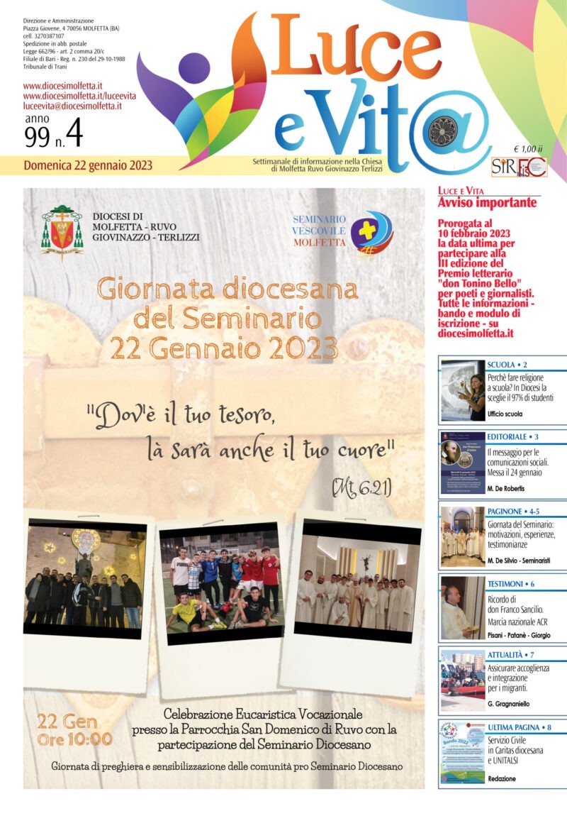 fare la verità in carità – Diocesi di Molfetta-Ruvo-Giovinazzo-Terlizzi fare la verità in carità – Diocesi di Molfetta-Ruvo-Giovinazzo-Terlizzi