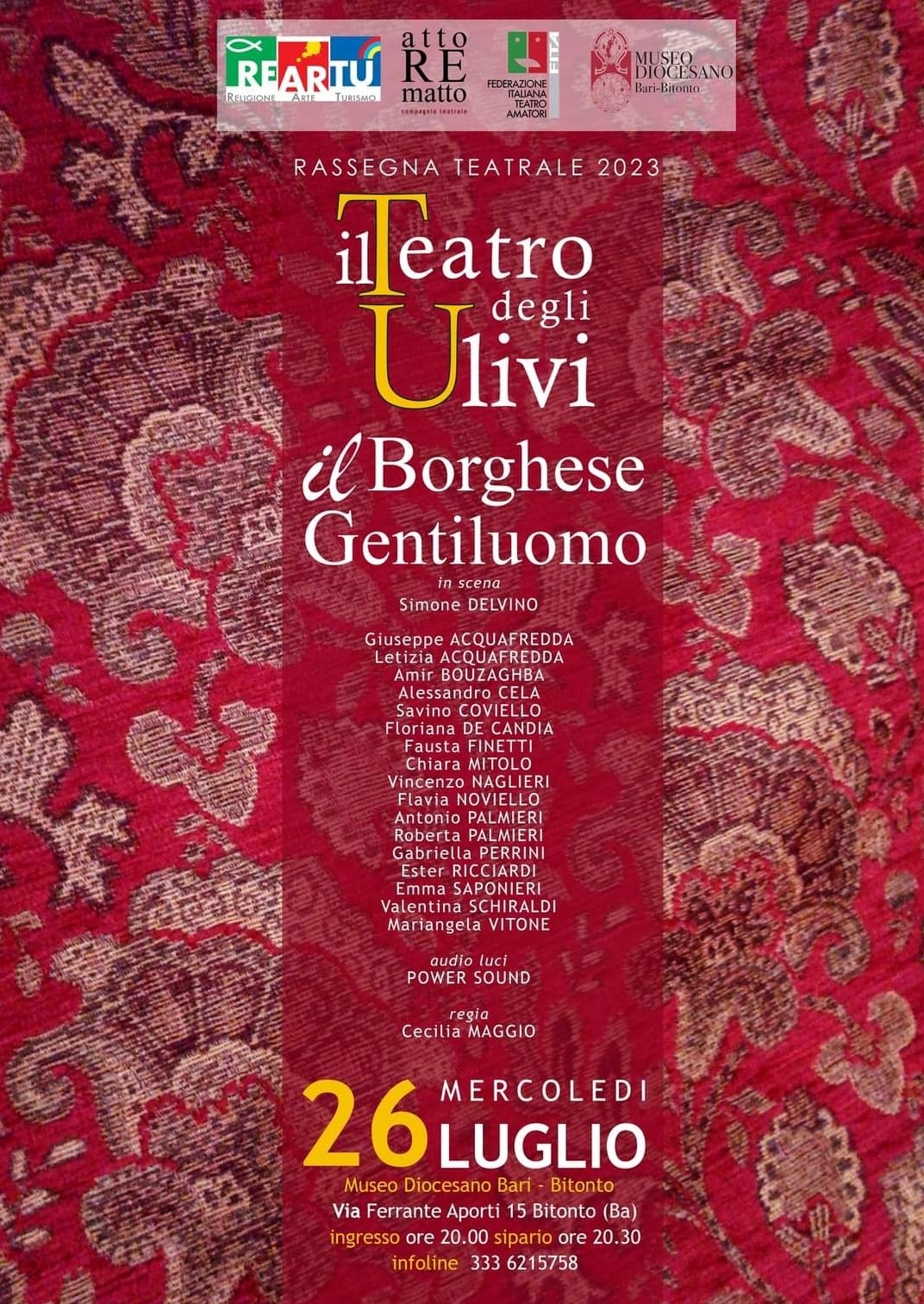 Il Borghese Gentiluomo — Arcidiocesi Bari-Bitonto Il Borghese Gentiluomo — Arcidiocesi Bari-Bitonto