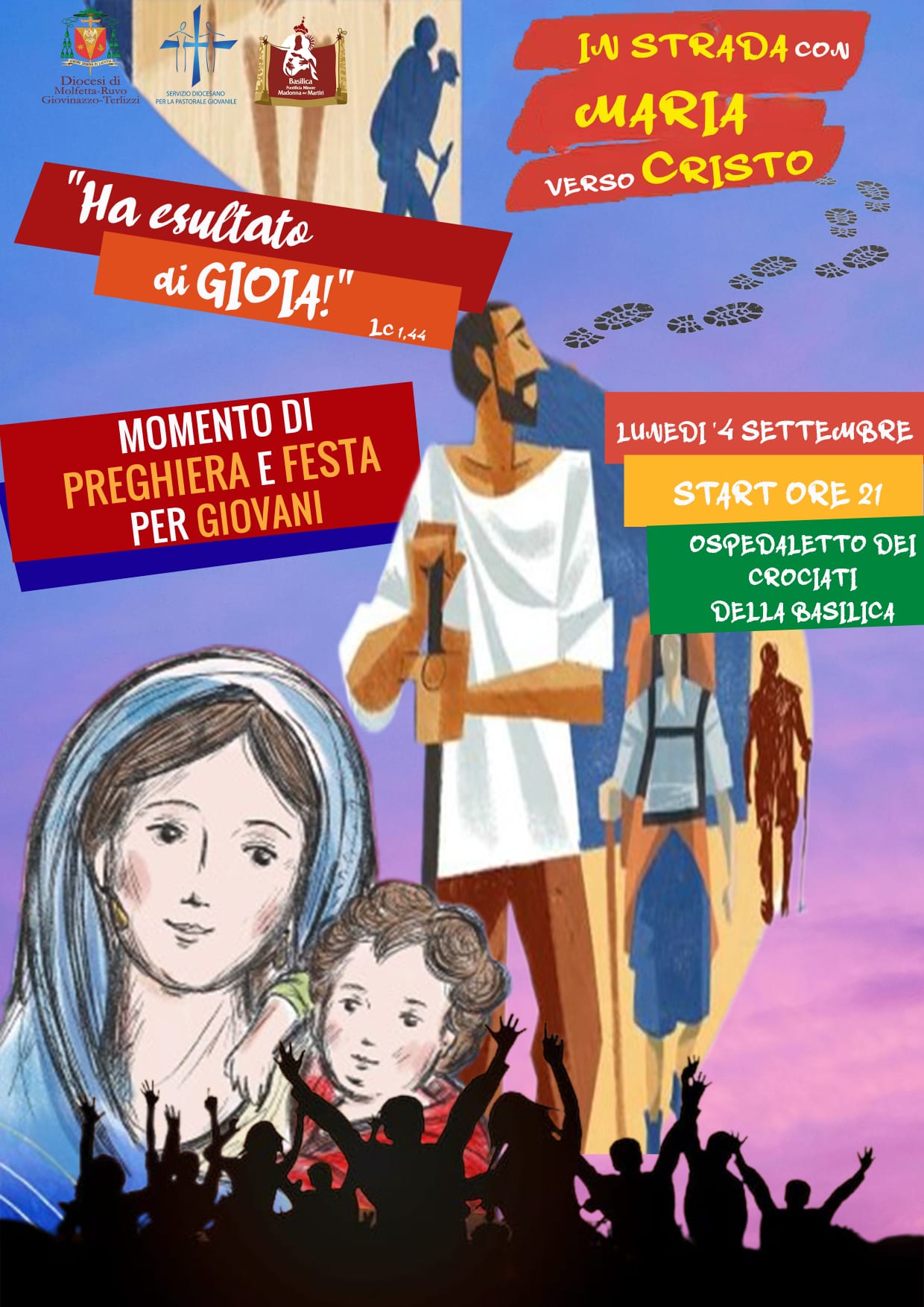 Incontro di preghiera per giovani in preparazione alla festa della Incontro di preghiera per giovani in preparazione alla festa della Madonna dei Martiri – Diocesi di Molfetta-Ruvo-Giovinazzo-Terlizzi