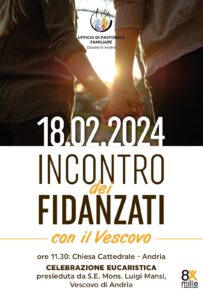 Incontro dei fidanzati con il Vescovo – Diocesi di Andria Incontro dei fidanzati con il Vescovo – Diocesi di Andria