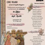 Conferimento del ministero di Accolito – Arcidiocesi di Manfredonia – Conferimento del ministero di Accolito – Arcidiocesi di Manfredonia – Vieste – San Giovanni Rotondo