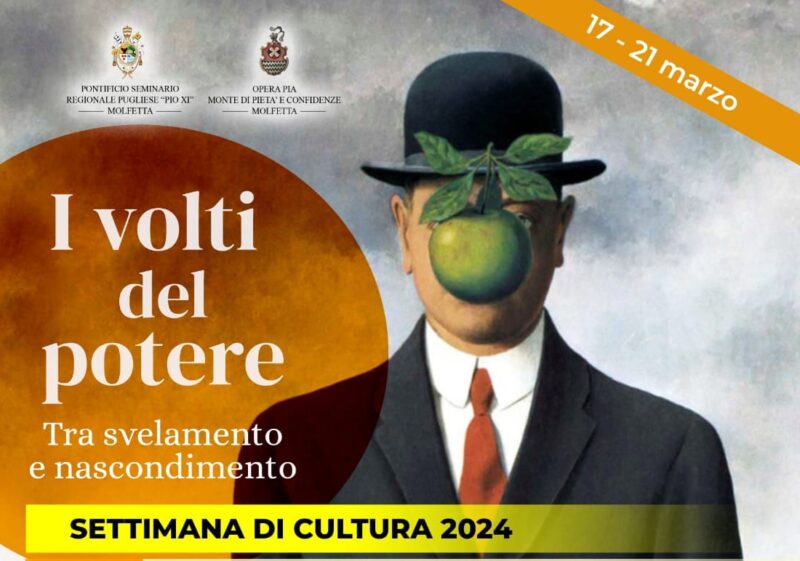 I volti del potere. Tra svelamento e nascondimento – Diocesi I volti del potere. Tra svelamento e nascondimento – Diocesi di Molfetta-Ruvo-Giovinazzo-Terlizzi