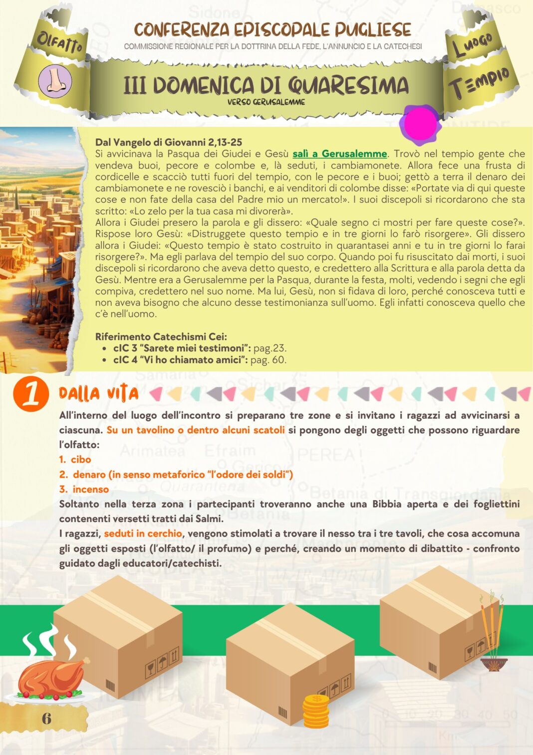 HOLYLAND24 - JUNIORS
 III domenica di quaresima 2024
 "...salì a Gerusalemme. Tr