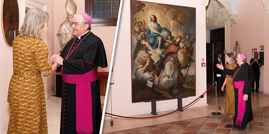 L’arcivescovo e la principessa. La bellezza di Lecce conquista anche L’arcivescovo e la principessa. La bellezza di Lecce conquista anche Carolina di Monaco/GALLERY – Sito Ufficiale dell'ArciDiocesi di Lecce