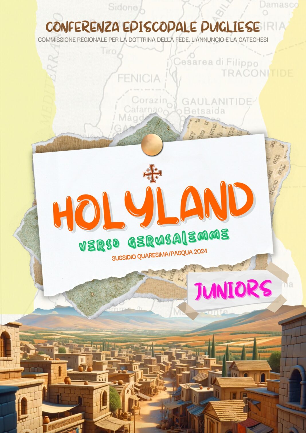 HOLYLAND24 - JUNIORS verso Gerusalemme
 PRIMA DOMENICA DI QUARESIMA
 DESERTO
