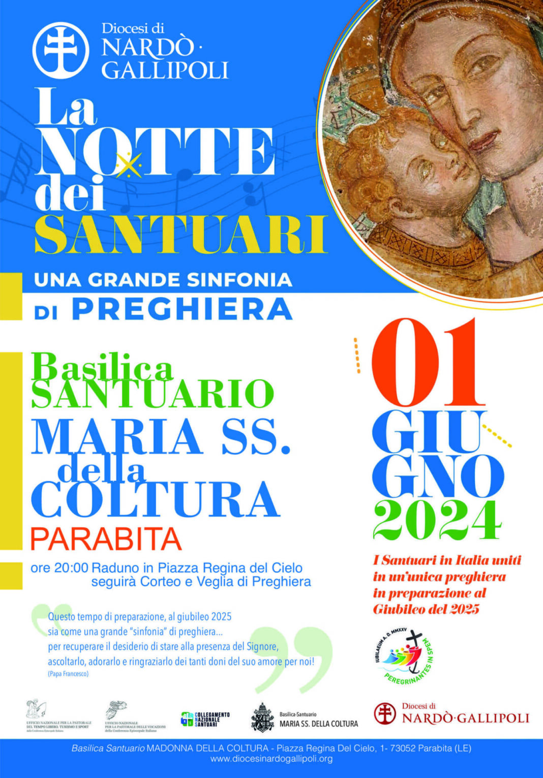 La Notte dei Santuari - Parabita 2024 La Notte dei Santuari - Parabita 2024