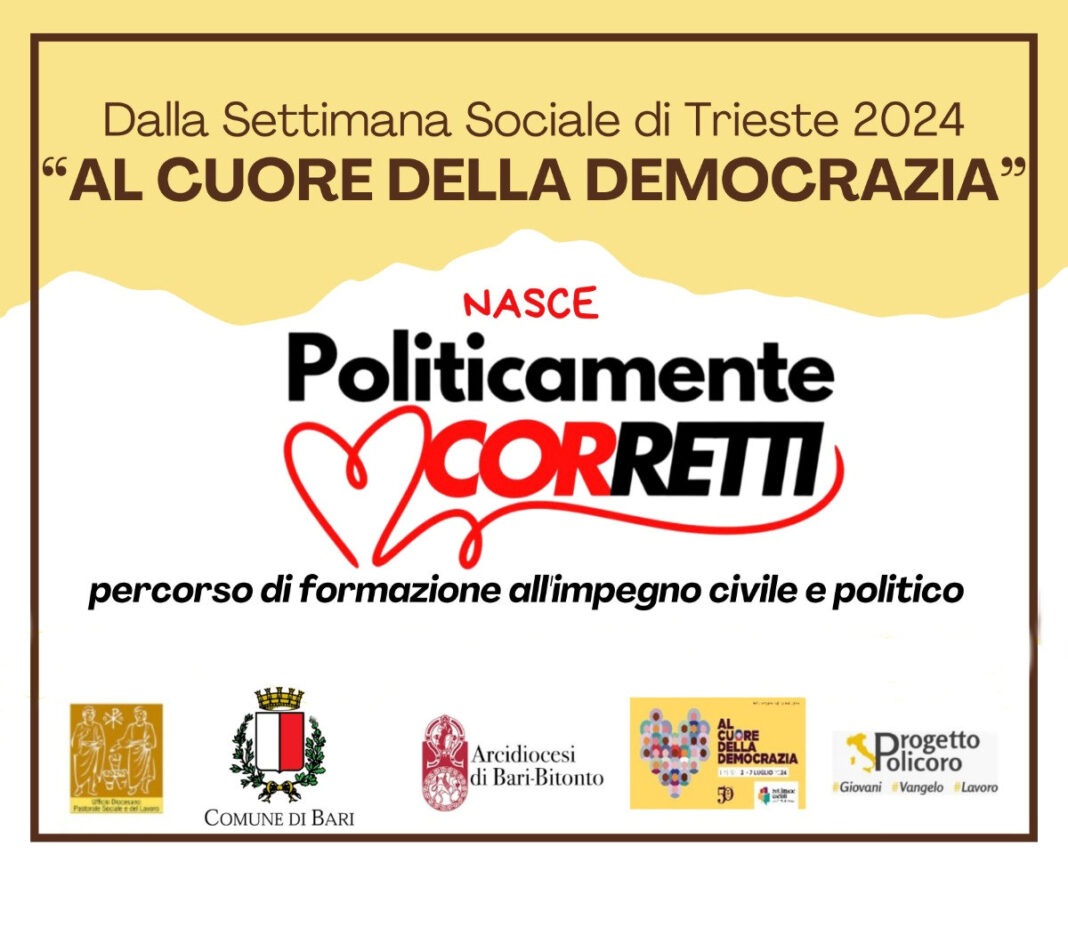 "Politicamente CorRetti" — Arcidiocesi Bari-Bitonto