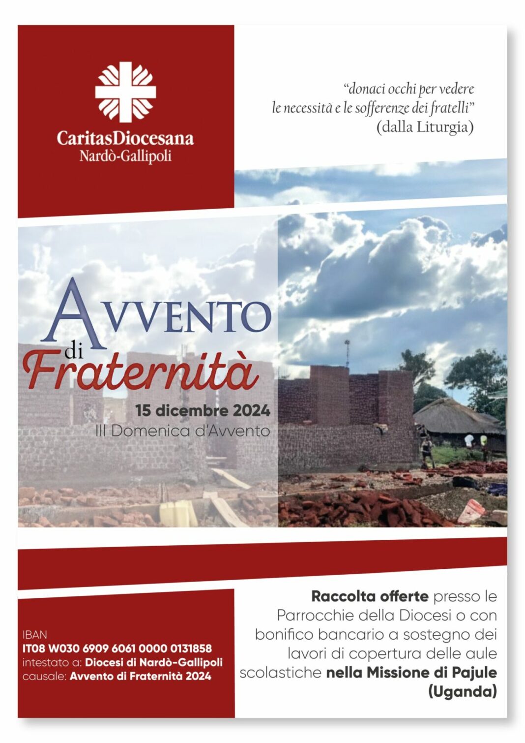 Avvento di Fraternità: un abbraccio missionario per il Villaggio di Pajule