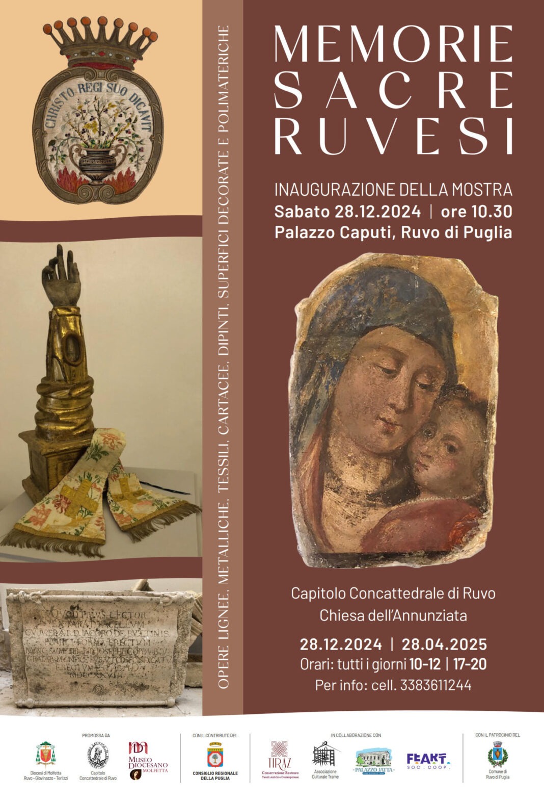 Inaugurazione mostra Memorie Sacre Ruvesi – Diocesi di Molfetta-Ruvo-Giovinazzo-Terlizzi