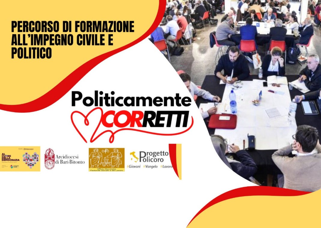 Percorso Diocesano "Politicamente CorRetti" — Arcidiocesi Bari-Bitonto