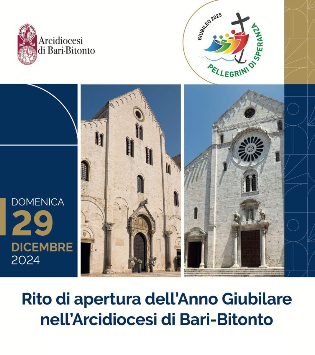 Rito di apertura dell’Anno Giubilare in Diocesi — Arcidiocesi Bari-Bitonto