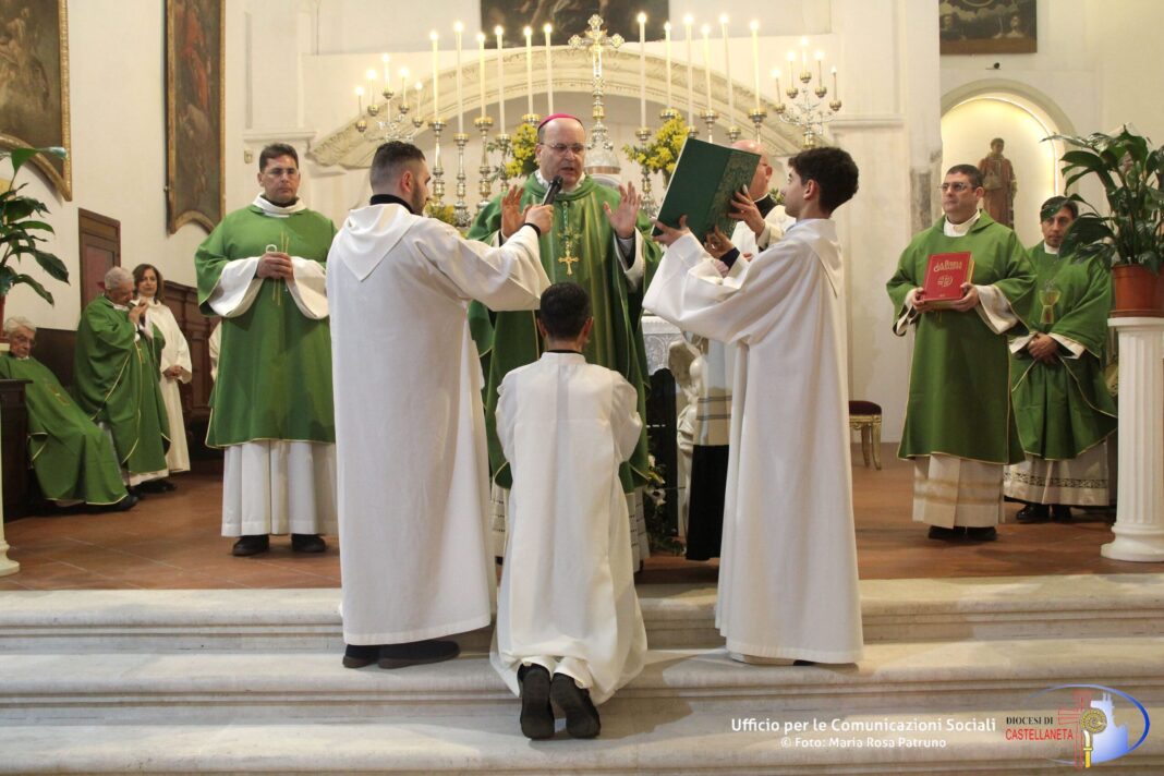 Omelia di Mons. Sabino Iannuzzi durante la Santa Messa con il conferimento del ministero del Lettorato al Sig. Antonio Di Tinco
