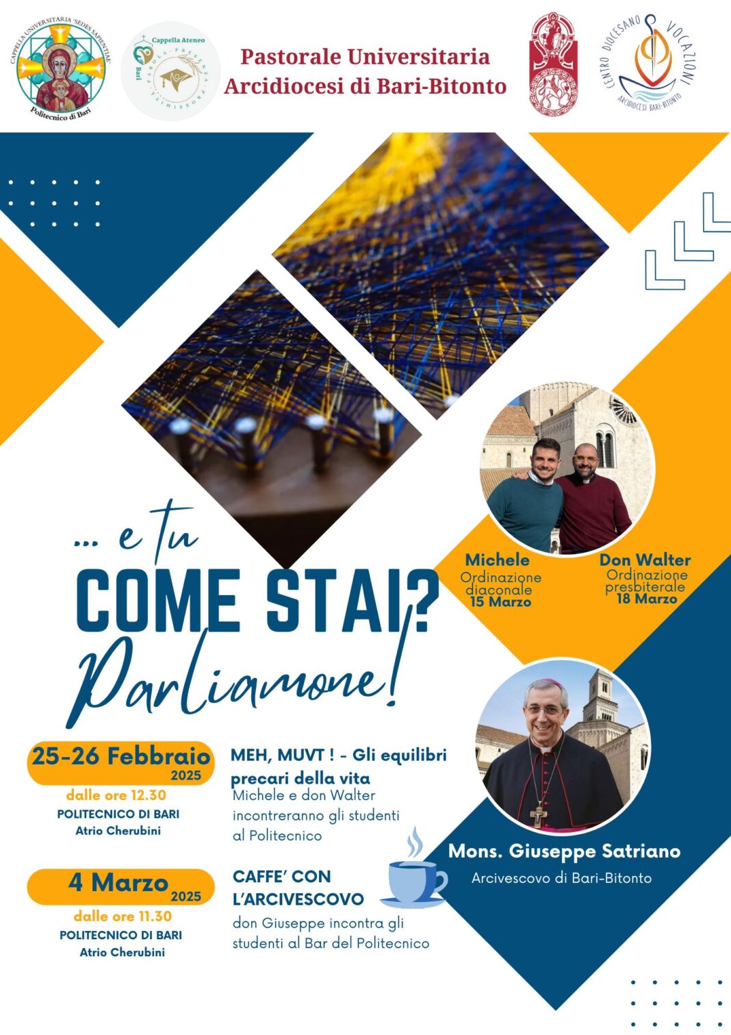 ... E tu come stai? Parliamone — Arcidiocesi Bari-Bitonto