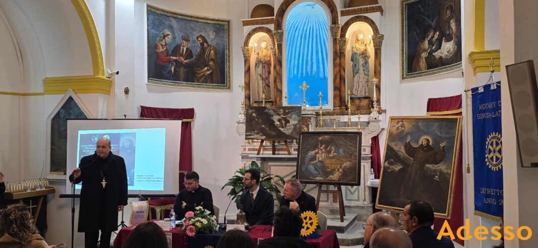 Presentazione del lavoro di recupero e valorizzazione de “Le tele Presentazione del lavoro di recupero e valorizzazione de “Le tele del pio ritiro dell’Addolorata” – Diocesi di Castellaneta