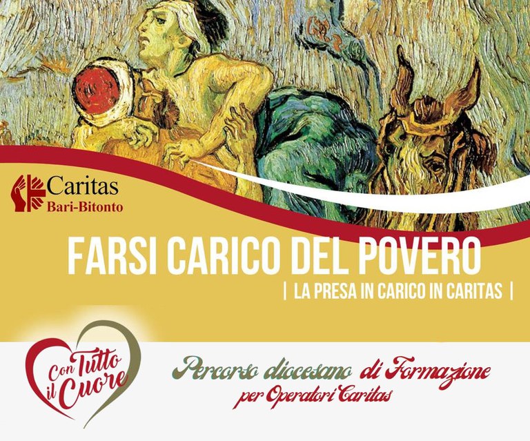 Con tutto il cuore. Percorso diocesano di formazione per Operatori Caritas