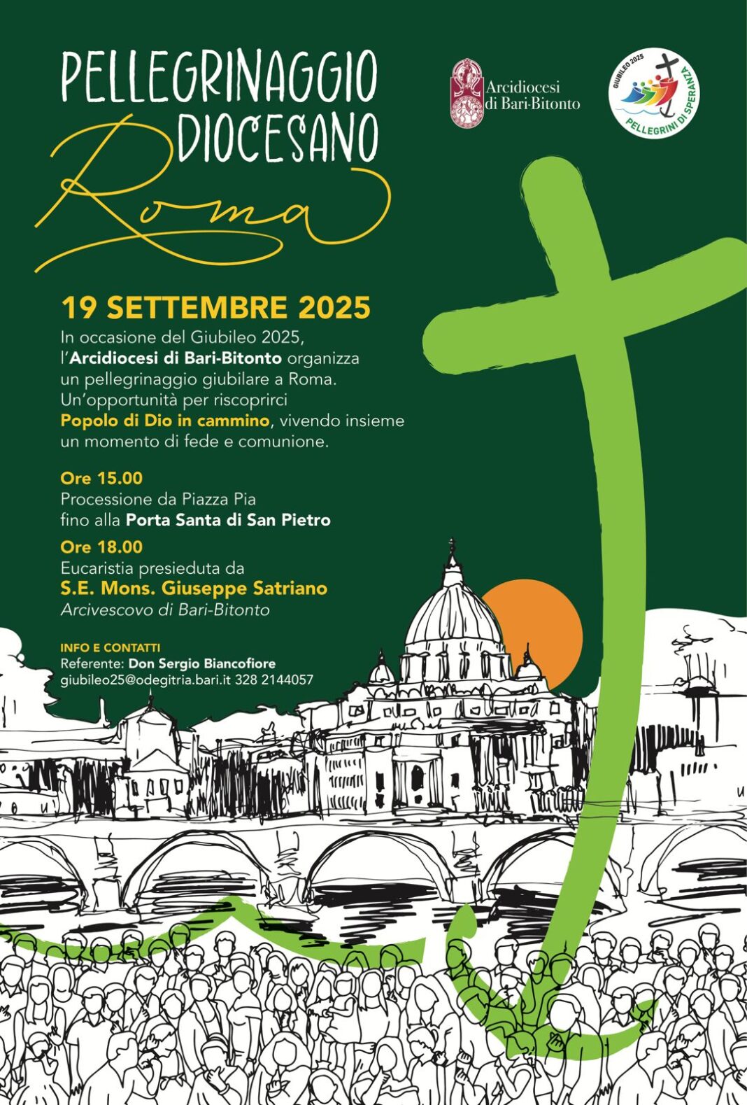 Pellegrinaggio Diocesano a Roma — Arcidiocesi Bari-Bitonto