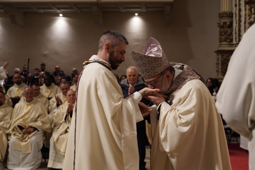 Ordinazione presbiterale di p. Lorenzo Lettere nella Basilica Cattedrale