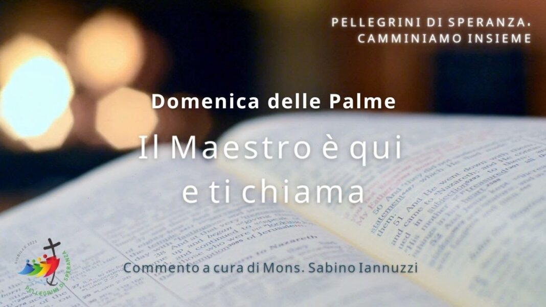 Il Maestro è qui e ti chiama – Domenica delle Palme