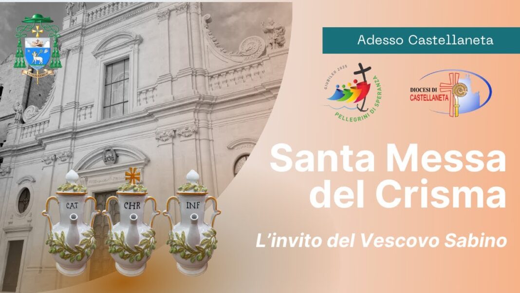 Santa Messa Crismale 2025: l’invito del Vescovo Sabino