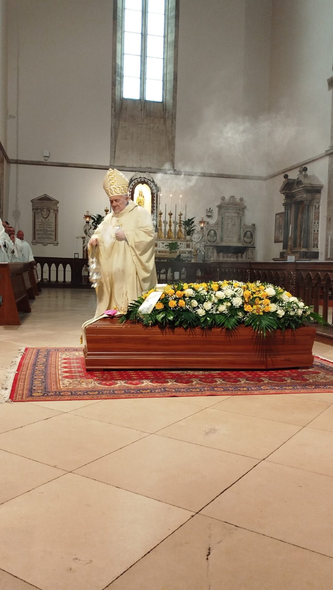 Celebrazione delle esequie di S.E.R. Mons. Di Ruberto