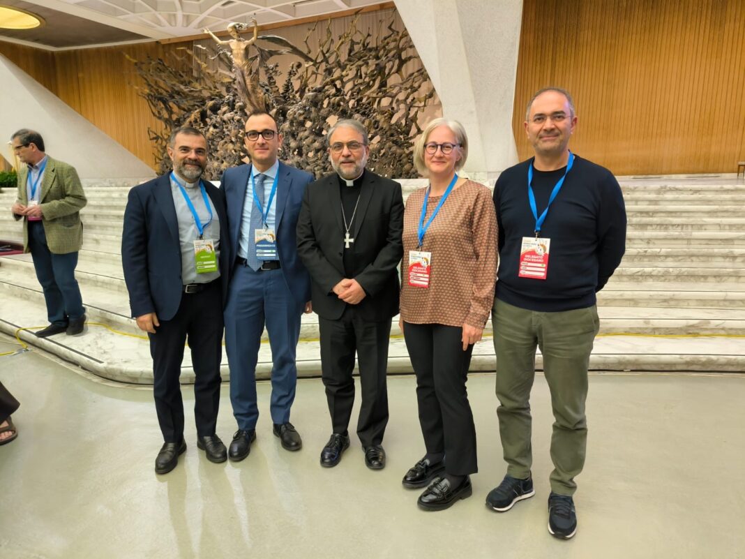 LA DELEGAZIONE DELLA DIOCESI DI OTRANTO ALLA SECONDA ASSEMBLEA SINODALE