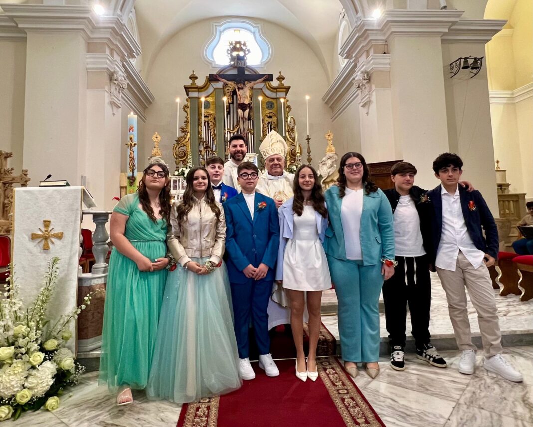 S. Messa e Cresime a Orsara di Puglia