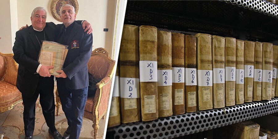 Vescovi di Lecce del 1800. Preziosi documenti antichi in dono Vescovi di Lecce del 1800. Preziosi documenti antichi in dono all’Archivio storico diocesano – Sito Ufficiale dell'ArciDiocesi di Lecce