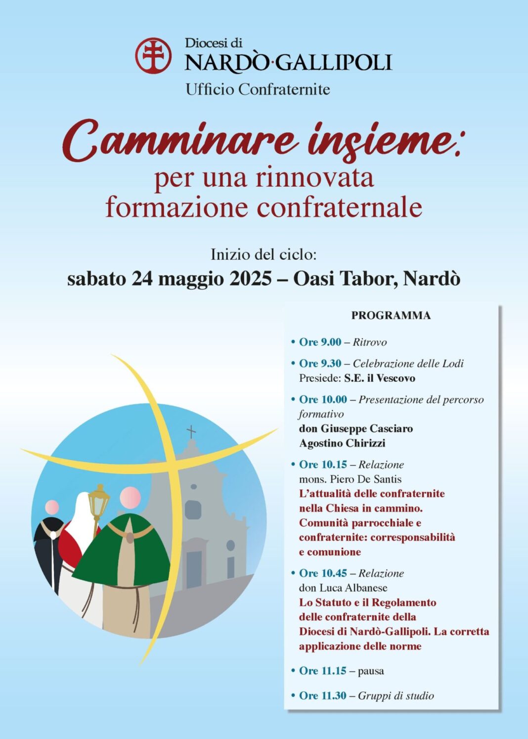 Camminare insieme: per una rinnovata formazione confraternale
