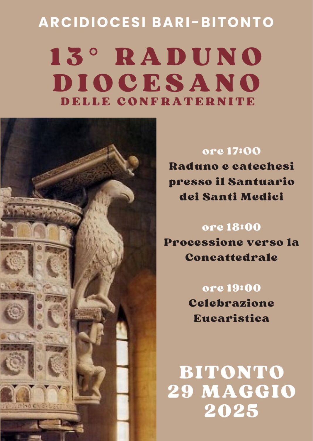XIII Raduno Diocesano delle Confraternite — Arcidiocesi Bari-Bitonto