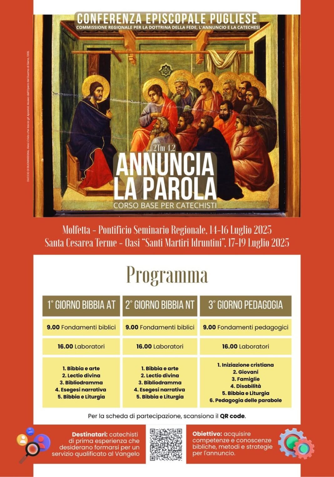  ULTIMA CHIAMATA! 

Manca pochissimo alla scadenza per iscriverti all'evento "An