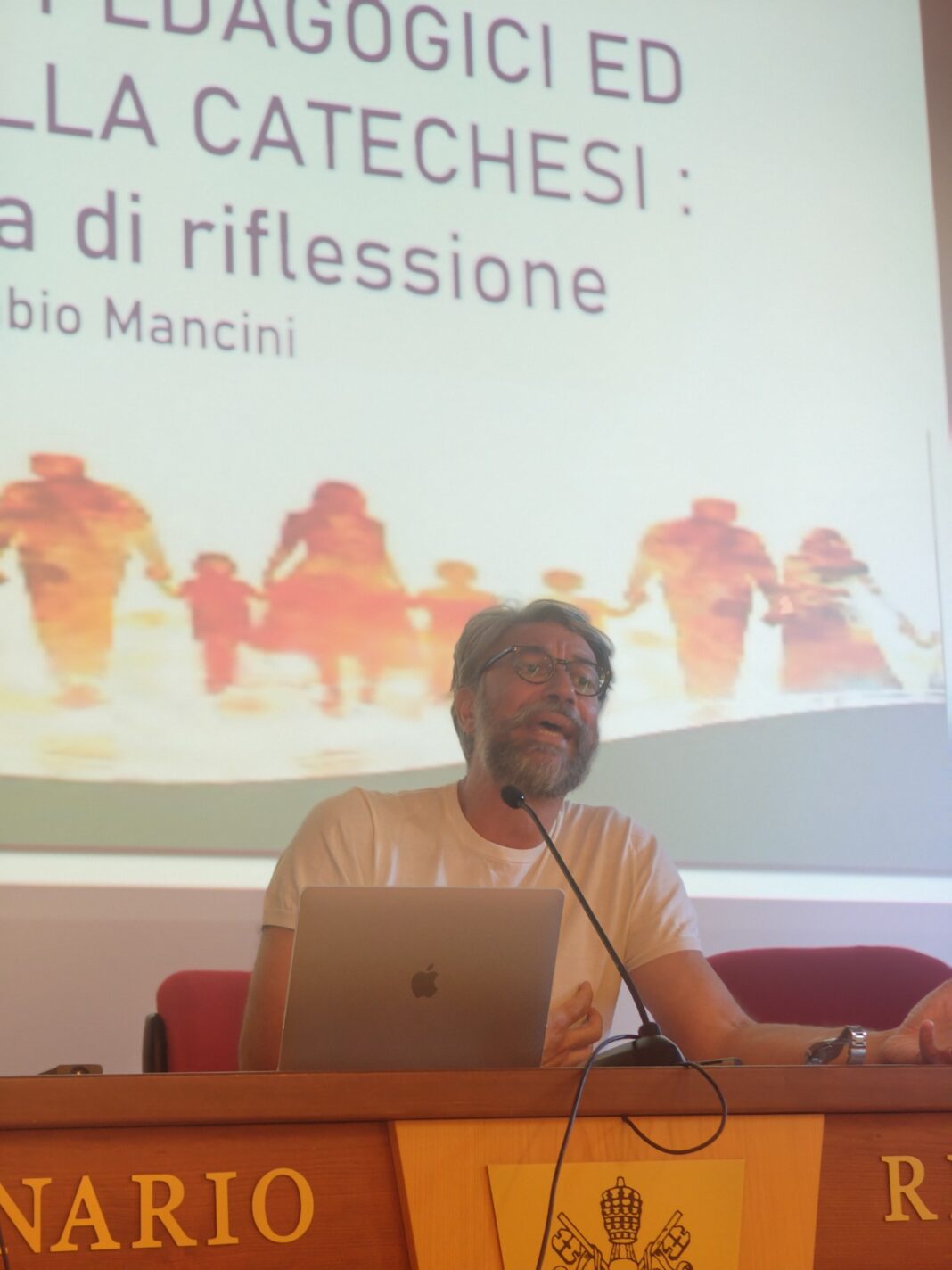 Pomeriggio conclusivo del Corso Base per catechisti a Molfetta. Dopo l'intervent