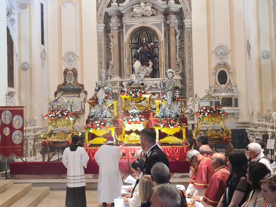 Feste dei Santi a Troia: Primi Vespri solenni