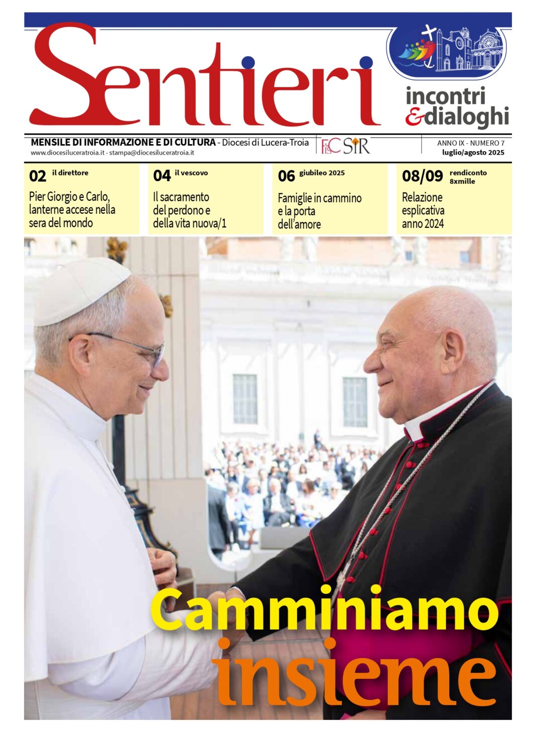 Camminiamo insieme - Diocesi di Lucera-Troia Camminiamo insieme - Diocesi di Lucera-Troia