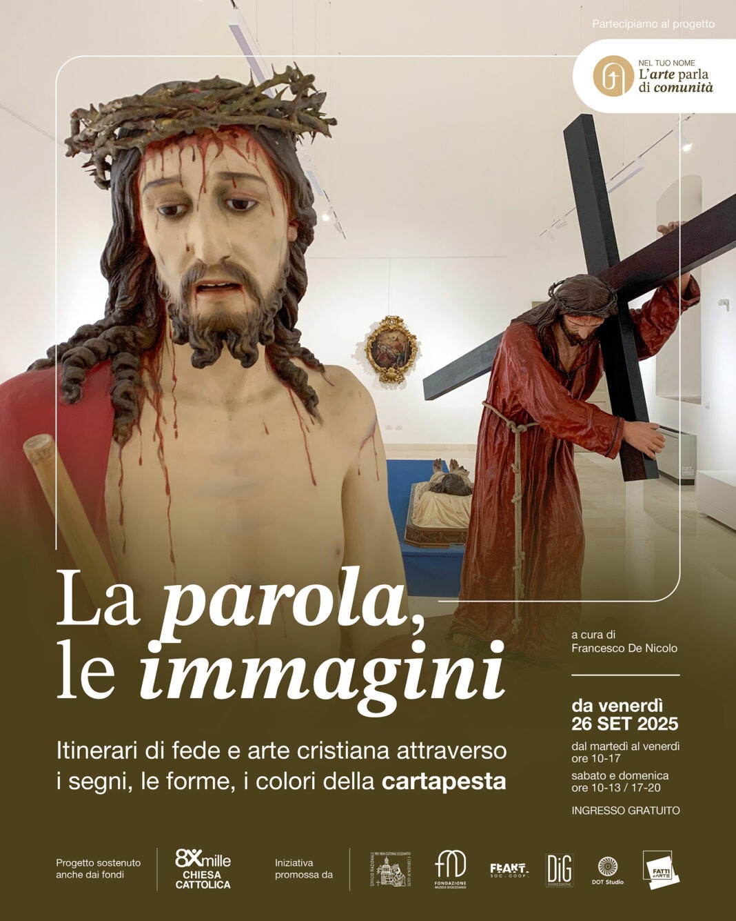 Giubileo 2025. Mostra “Nel tuo nome. L’arte parla di comunità” – Diocesi di Molfetta-Ruvo-Giovinazzo-Terlizzi