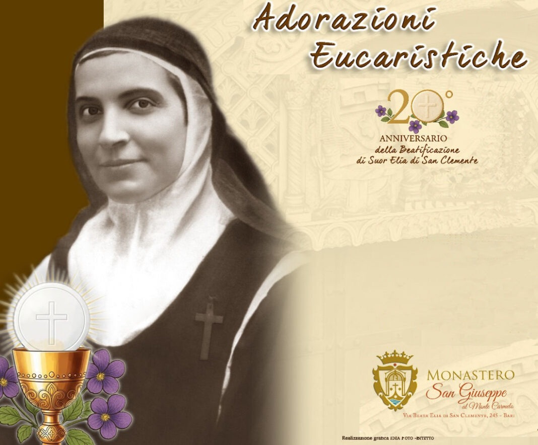 Adorazioni Eucaristiche con la Beata Elia — Arcidiocesi Bari-Bitonto