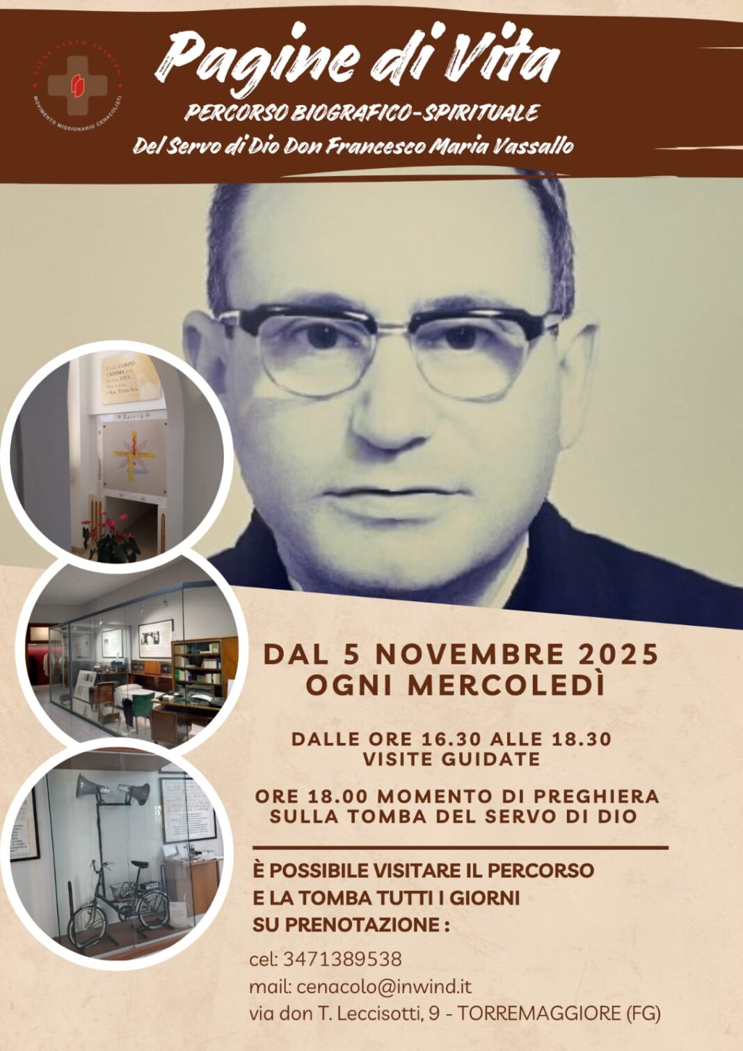 Diocesi di San Severo » PAGINE DI VITA. Percorso Biografico-Spirituale del Servo di Dio don Francesco Maria Vassallo