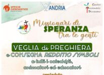 Veglia Missionaria Diocesana – Diocesi di Andria Veglia Missionaria Diocesana - Diocesi di Andria