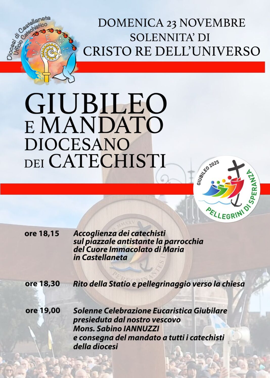 Giubileo e mandato diocesano dei Catechisti – Diocesi di Castellaneta