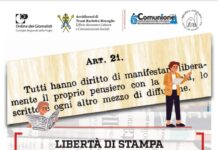A CORATO UN INCONTRO SULLA LIBERTA’ DI STAMPA – Un diritto da conoscere, difendere e onorare – Per giornalisti e per l’intero pubblico A CORATO UN INCONTRO SULLA LIBERTA’ DI STAMPA – Un diritto da conoscere, difendere e onorare – Per giornalisti e per l’intero pubblico