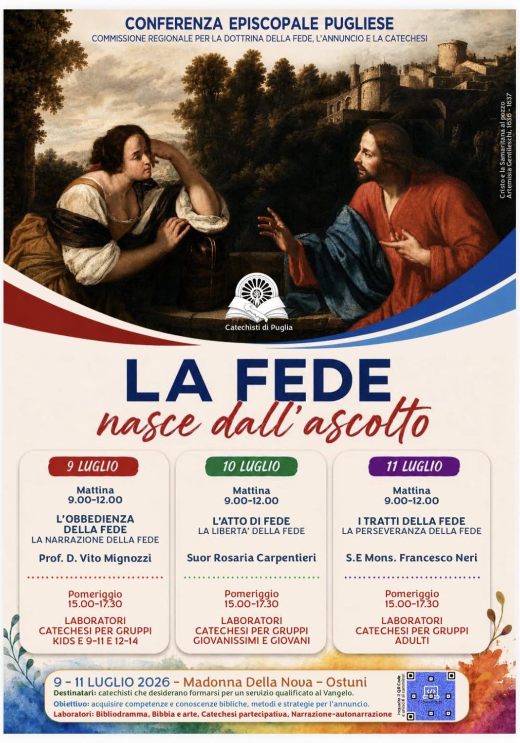  Corso Estivo Catechisti 
2026: Ripartiamo Insieme!

Carissimi, è tempo di segna