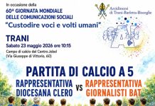 “Custodire voci e volti umani”: il clero e i giornalisti della BAT in campo per la 60ª Giornata Mondiale delle Comunicazioni Sociali “Custodire voci e volti umani”: il clero e i giornalisti della BAT in campo per la 60ª Giornata Mondiale delle Comunicazioni Sociali
