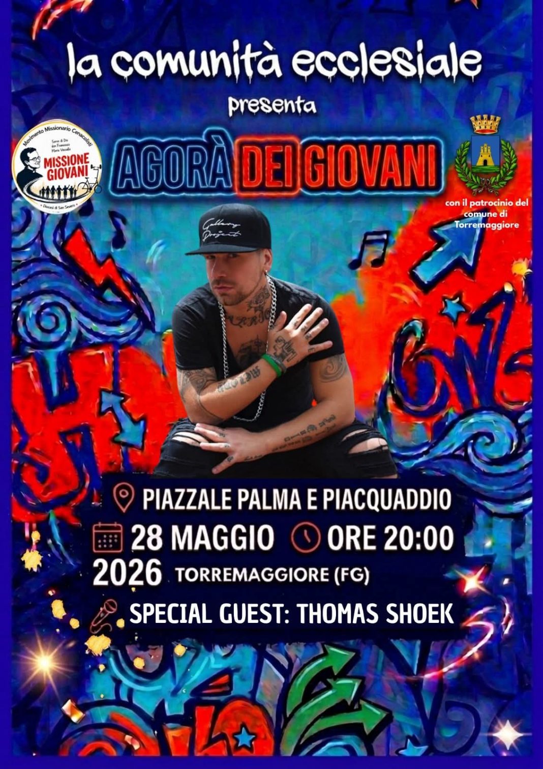 Diocesi di San Severo » AGORÀ DEI GIOVANI. MISSIONE GIOVANI Diocesi di San Severo » AGORÀ DEI GIOVANI. MISSIONE GIOVANI 2026 INSIEME A TUTTE LE PARROCCHIE DI TORREMAGGIORE E I GIOVANI DI TORREMAGGIORE